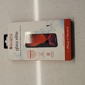 NEW Zagg IPhone 11/Xs/X GLASS Screen Protector NEW IN BOX NEVER OPENED